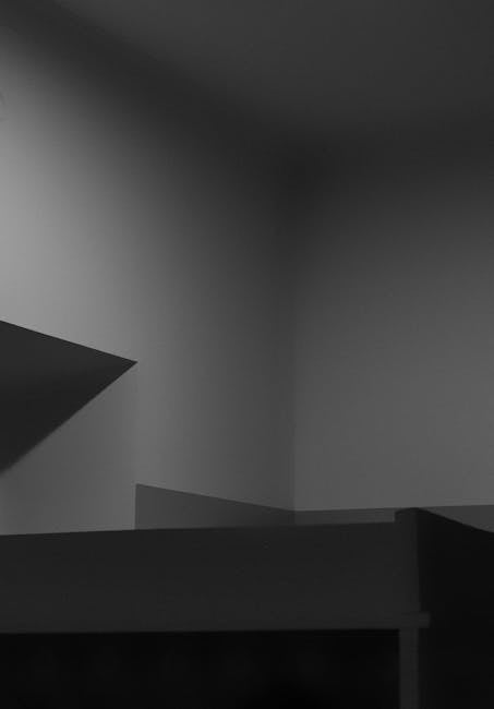 Abstract architectural shapes representing structure