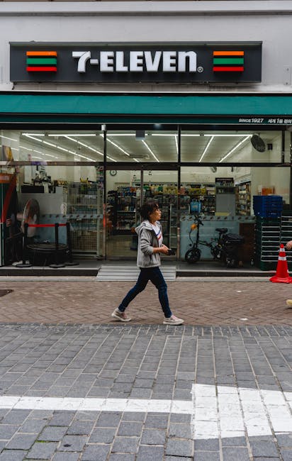 7-Eleven storefront representing nutrition choices